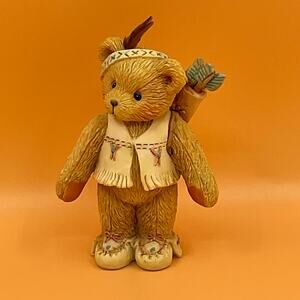 Cherished Teddies Wyatt 1994 Im‎ Called Little Running Bear Enesco Figure 629707